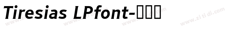 Tiresias LPfont字体转换